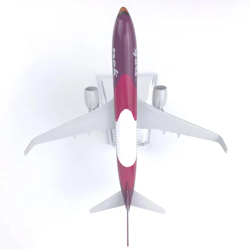 16cm Purple Thailand Air Thai NOK B737 Airlines Airplane Model Boeing 737 Airways Plane 16cm Aircraft Toy