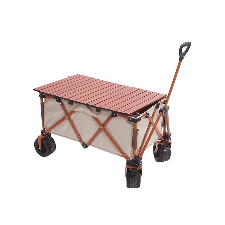 Outdoor garden park utility kids wagon portable beach trolley cart camping foldable folding wagon