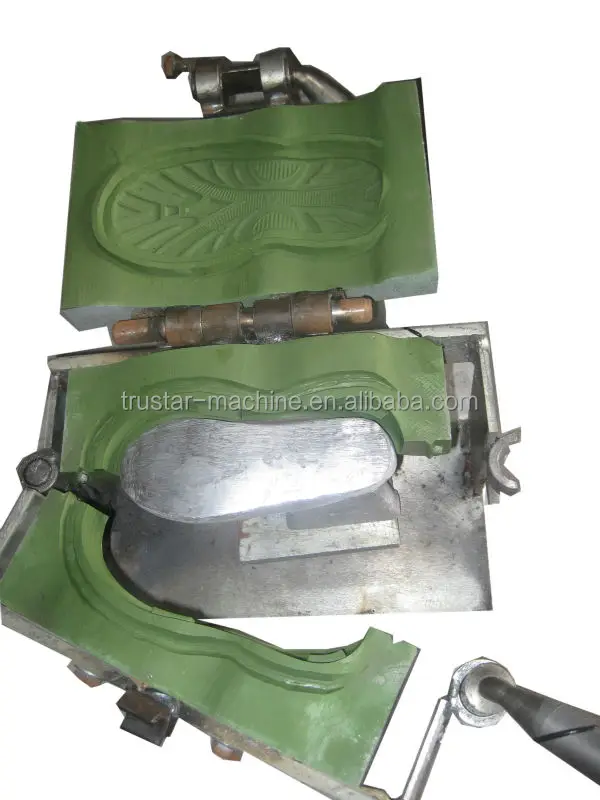 Pu injection mould for making soles and shoes