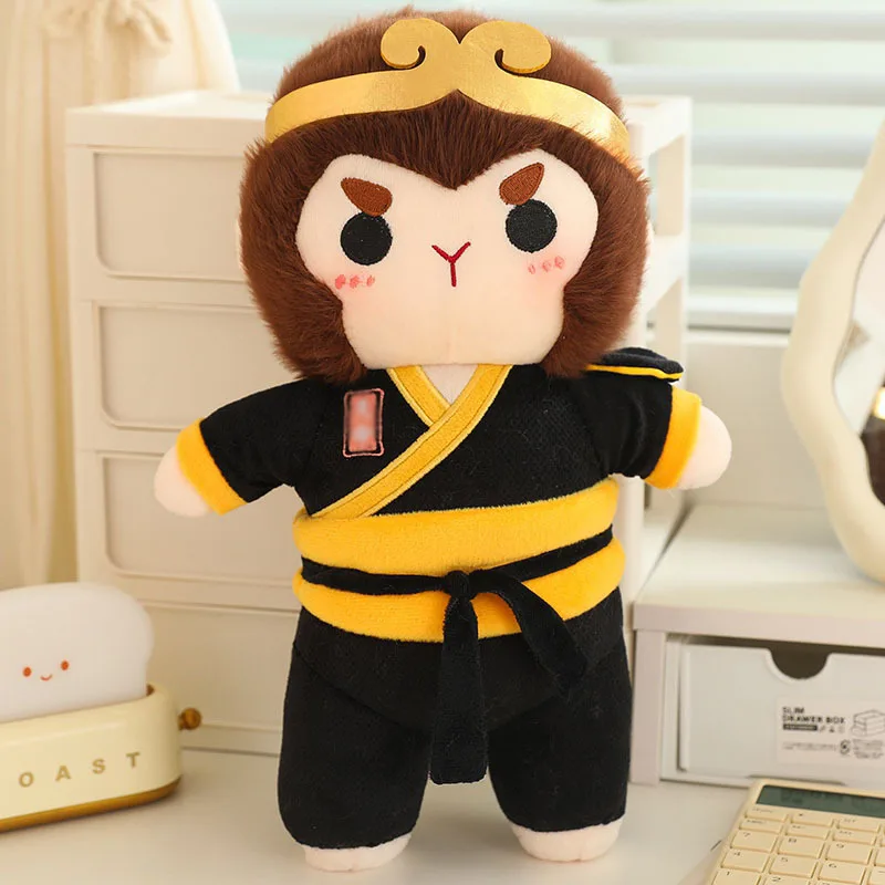 Fast Shipping Video Game Stuffed Animal Toys Wukong Bajie Plush Grumpy Monkey Unbranded Anime Design Soft Plush Toy