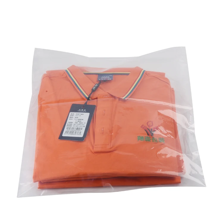 plastic frosted zipper bag ziplock bag clothing apparel packaging plastic bags for clothing packaging