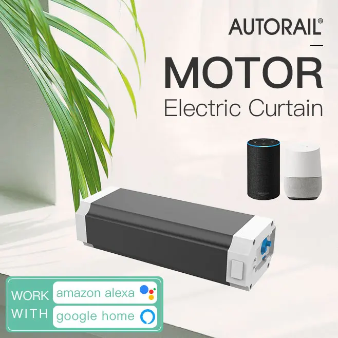 Smart Curtain  Electric Motor  Tuya Wifi Motorized Track And Home Rail Automated System