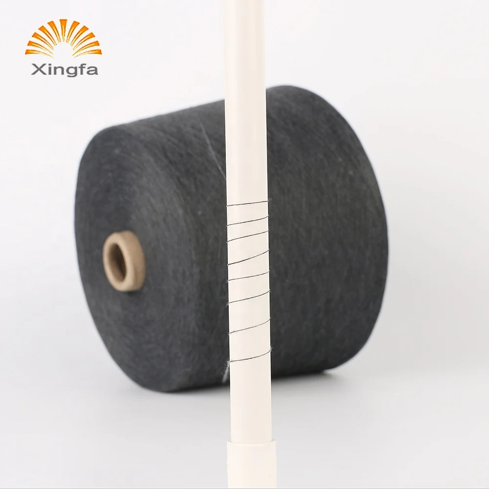 Good price 600tpm core ring spun polyester yarn 40 2 for sock