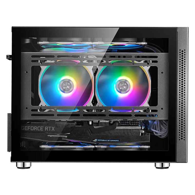 Чехол для компьютера SAMA с металлической передней панелью USB3.0 micro atx