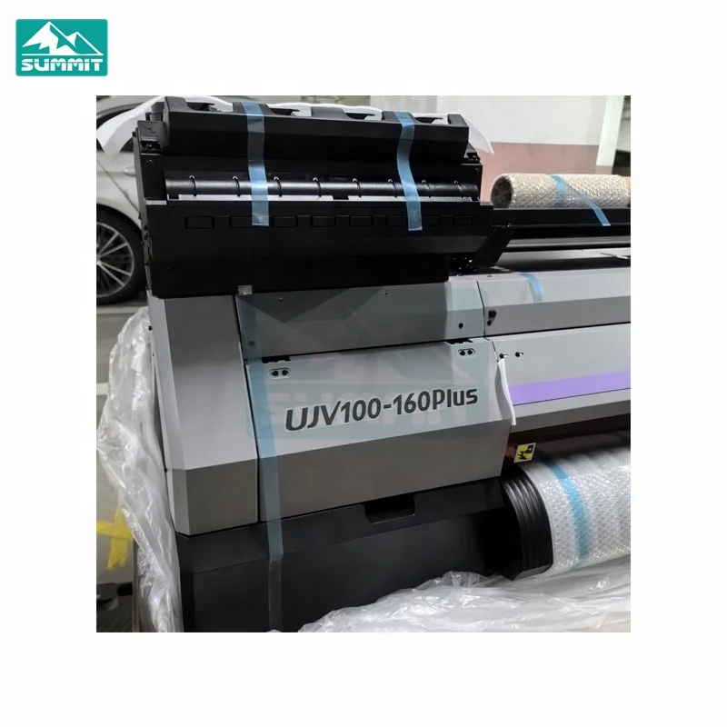 Original Mimaki UJV100-160Plus Upgrade Model UV Printer with White and Varnish