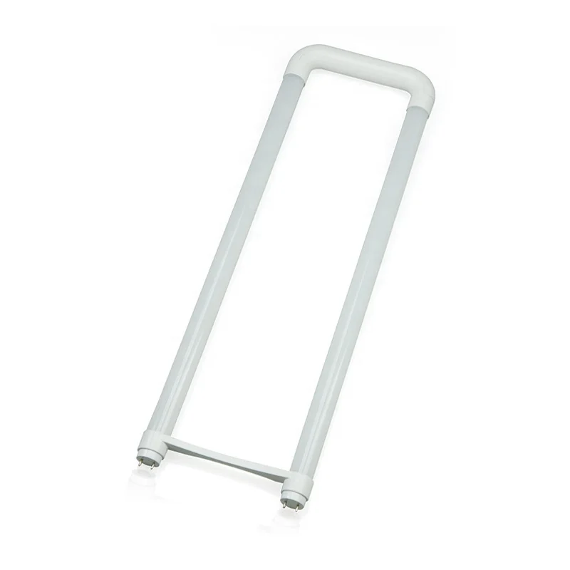 2ft dimmable 18W 20W LED T8 split U-shaped tube fluorescent light