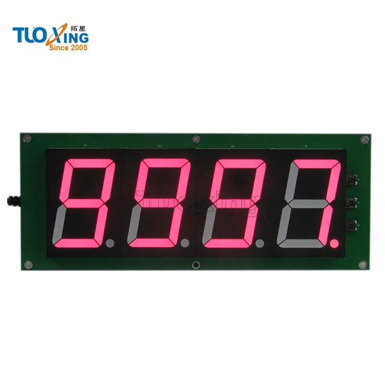Customized safety production monitoring sign led safety scoreboard