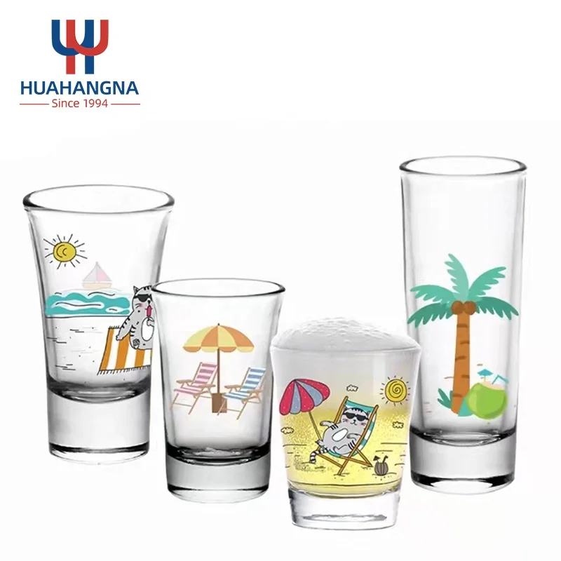 vasos de chupito de cristal Vasos de chupito