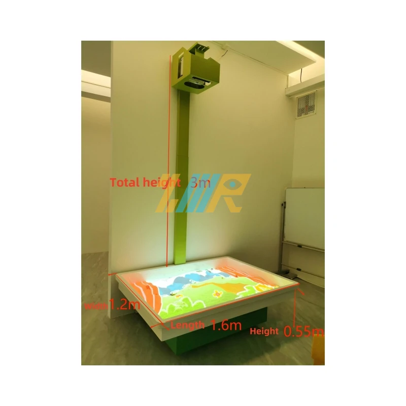 5 themed games AR Sandbox Projection projection interactive interactive gaming system interactive games projection