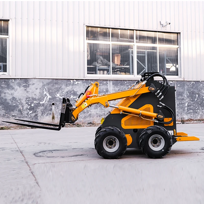 Euro 5 CE EPA Small Loader mini skid steer loader caterpillar 500kg 800kg skid steer track loader for sale