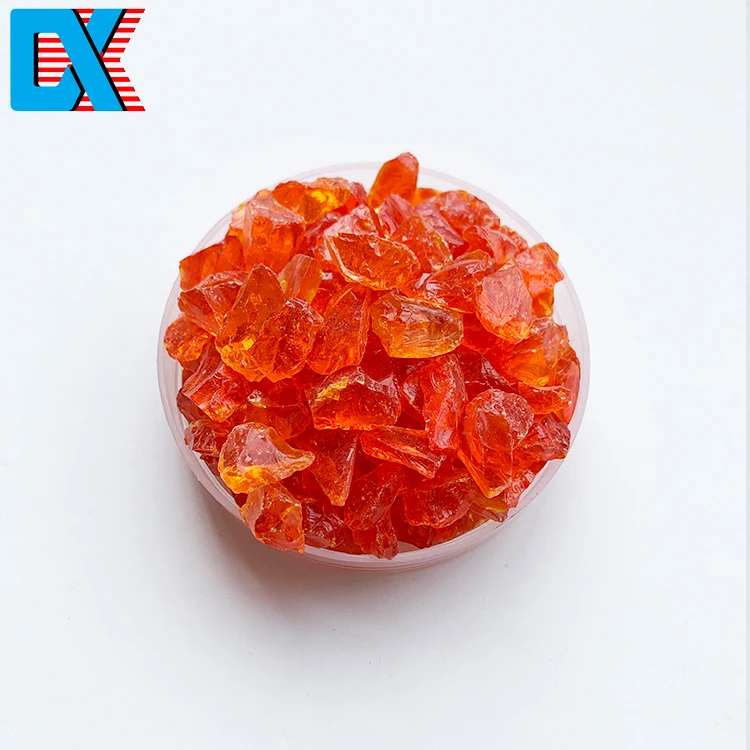 Crushed recycled decorative colored broken sand glass