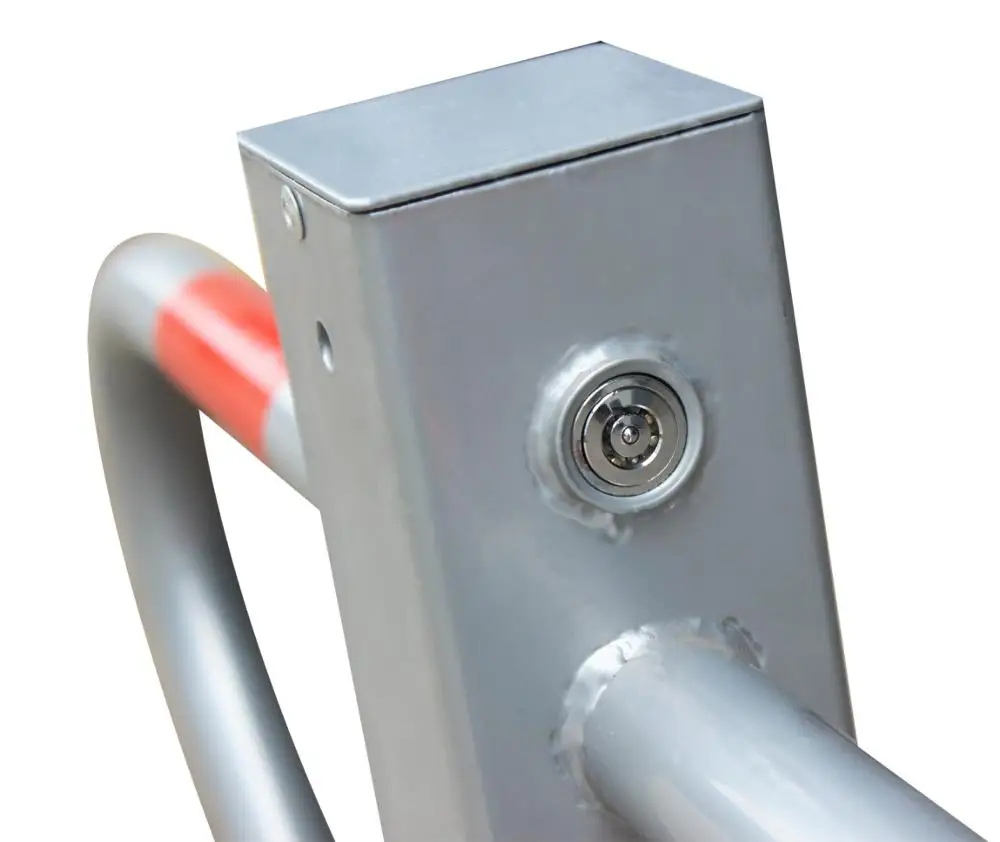 Super September Manual Iron Reflective Car Garage space No Parking Blocker