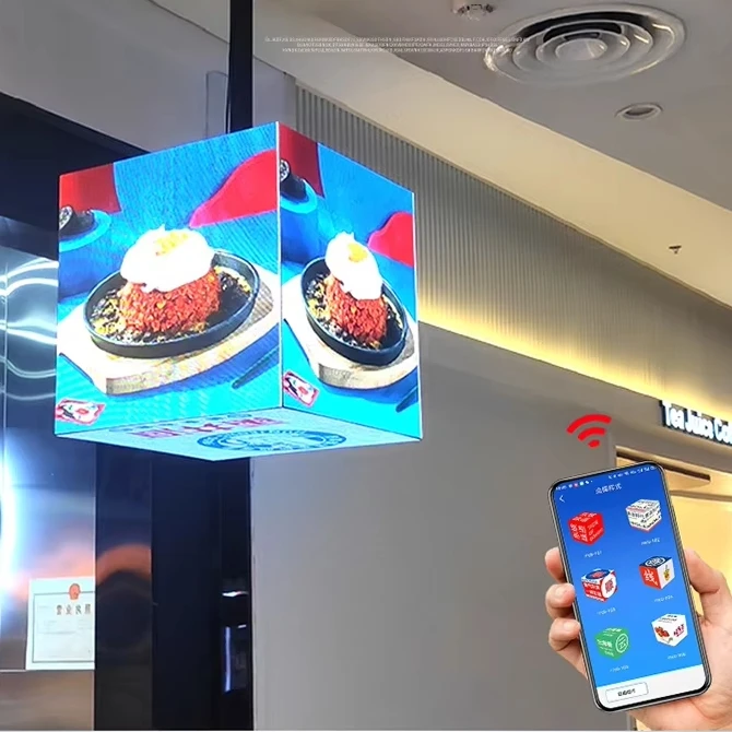 4k полноцветный P3 4G Wifi управление Magic Cube коммерческая реклама P2 P4 светодиодный дисплей внутренний открытый GOB экран