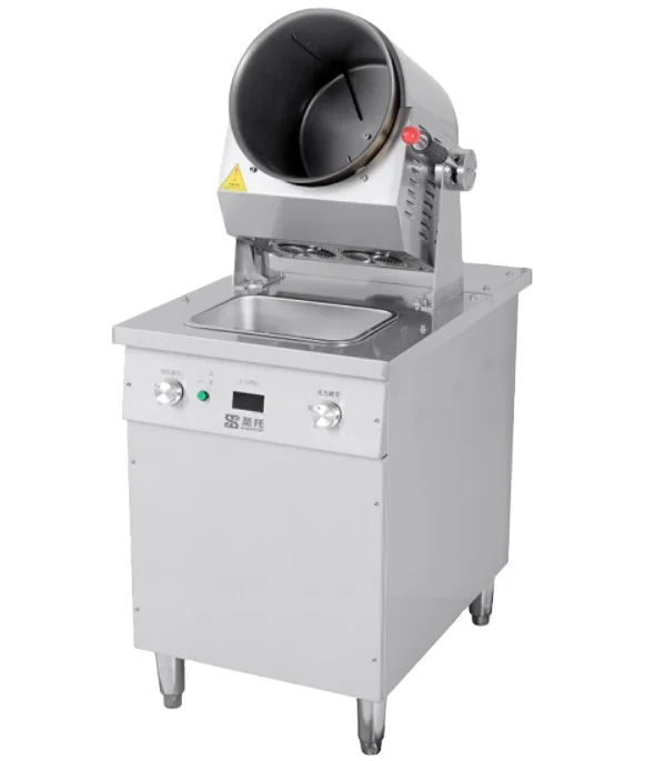 SHENTOP новейшая машина для жарки риса автоматическая барабанная приготовления пищи западного