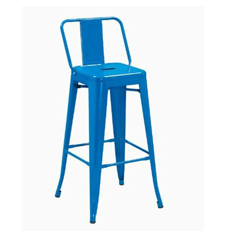 Cheap Price Wholesale Modern Design Low Back Indoor Metal High Bar Counter Stool Chairs