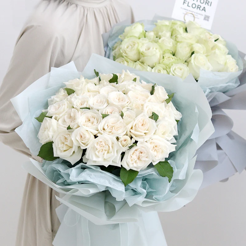 Waterproof flower packaging paper material Han Su paper gift packaging material wrapping paper