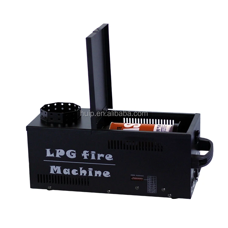 1-2M Small Flame Projector LPG Flame Machine Flamethrower With DMX Remote Control For Performances Events Parties