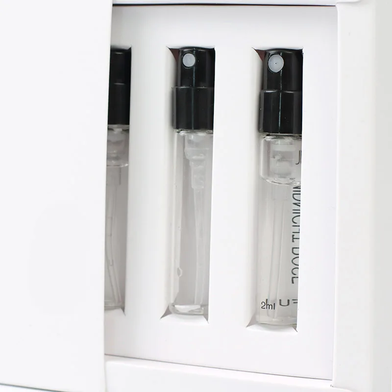 2ml 3ml fine mist spray crimp small perfume tube glass bottle vial