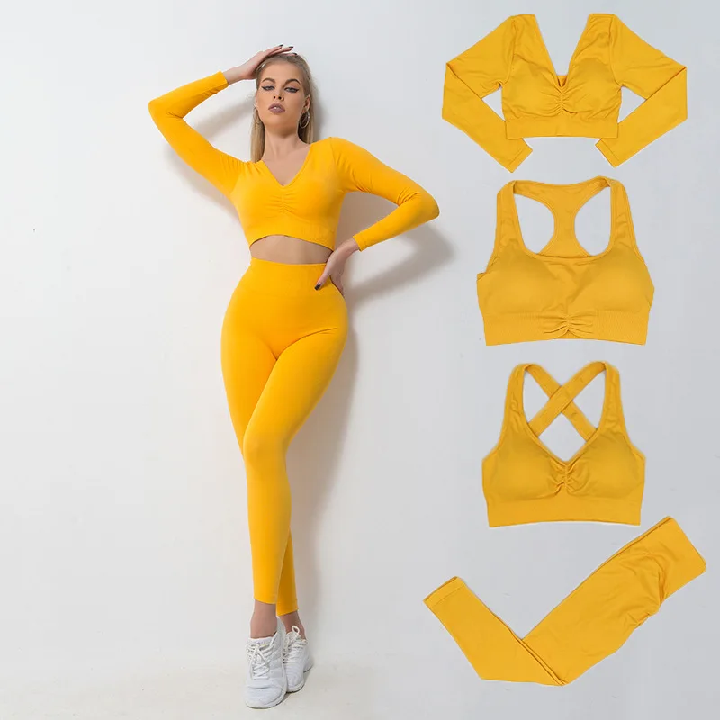 [Free Sample] Yoga Pants Womens Leggings seamless Apparel Processing Services Slight Customize