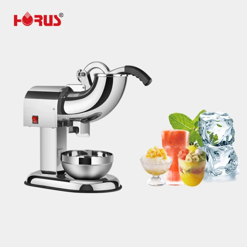 Horus Hot Selling  Ice Crusher Multifunction Commercial Electric Ice Shaver Crusher of Good Quality