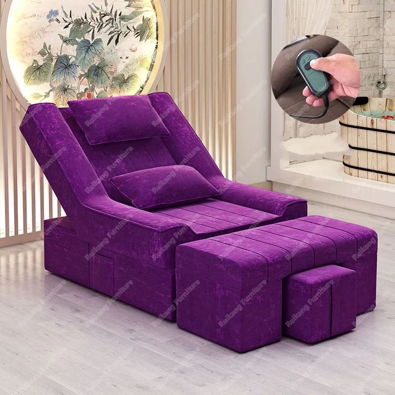 Modern Comfortable Sofa Nail Salon Luxury Manicure Massage Foot Spa Pedicure Chair