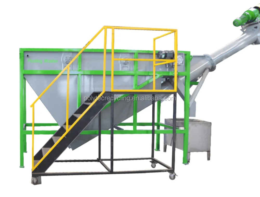 
Plastic shredder machine for PET bottle recycling machine PET flakes crushing washing line with steam boiler 