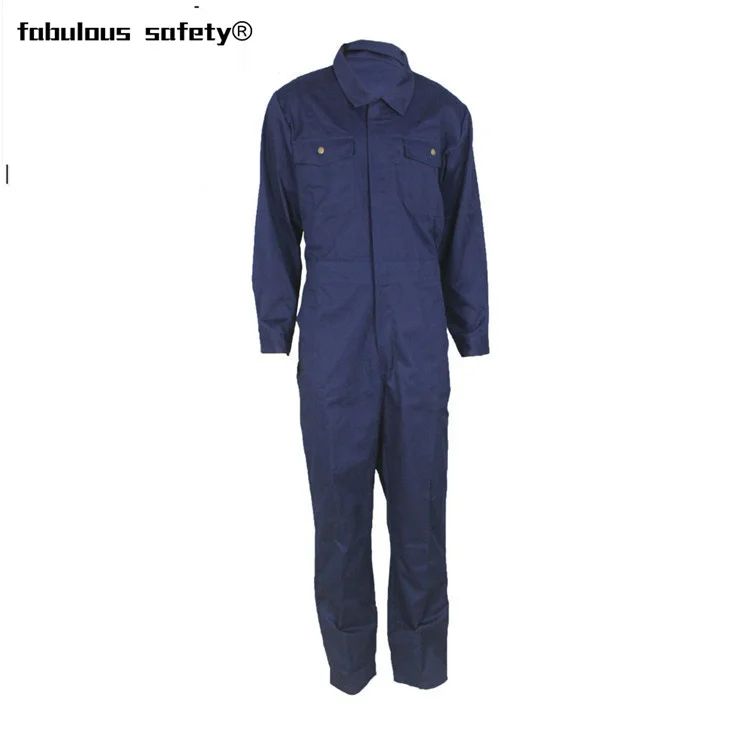 Work Overall Mechanic Blue Uniform For Men Workwear