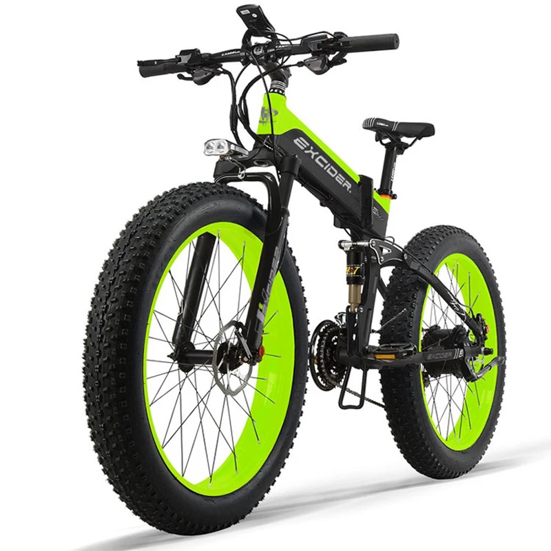 Best sales China manufacturer Fat Tyre Electric Bike electric foldable bike 48V 1000W Lithium Battery electric mountain bicycle