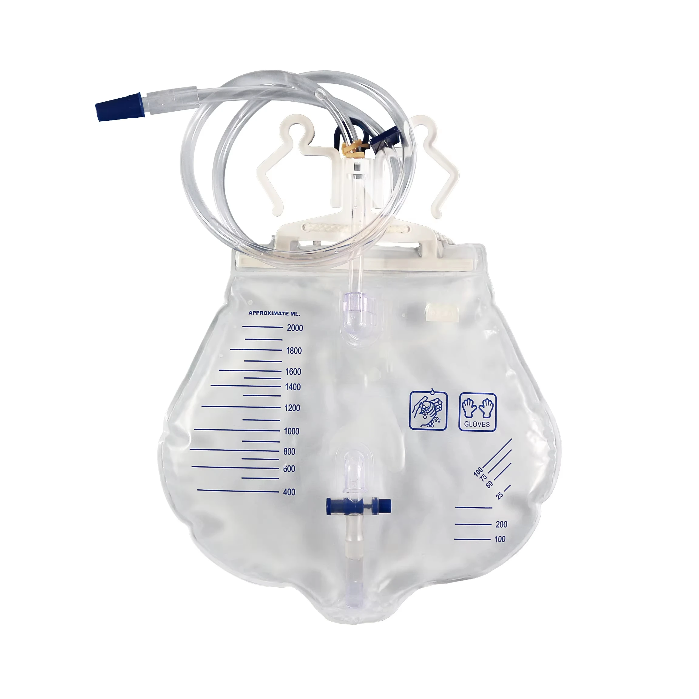 CE certificate manufacturer low price medical disposable adult luxury urine bag