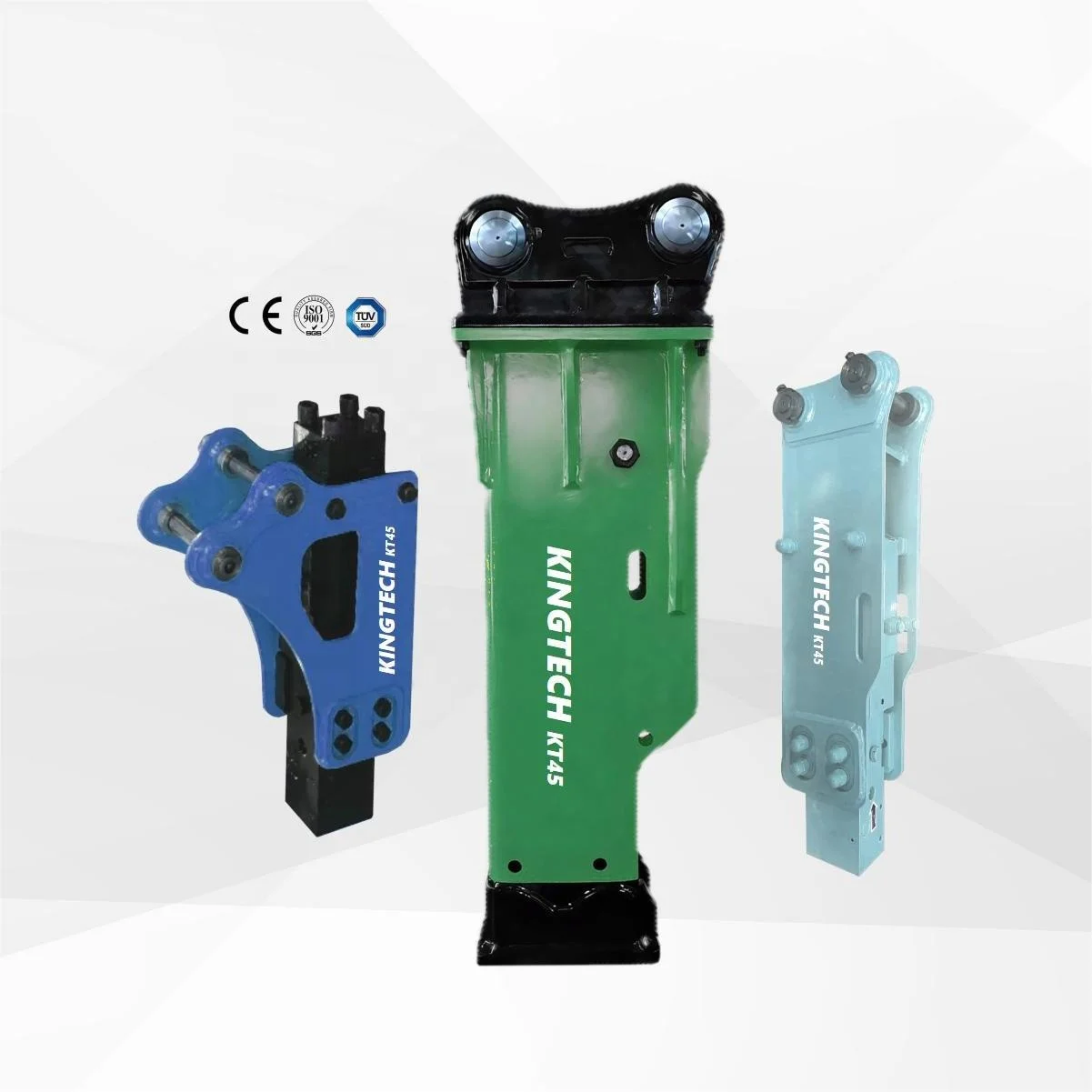 1 ton 1.7 tonne small mini skid steer excavator digger attachment sb20 45 hydraulic stone rock breaker for mini excavator