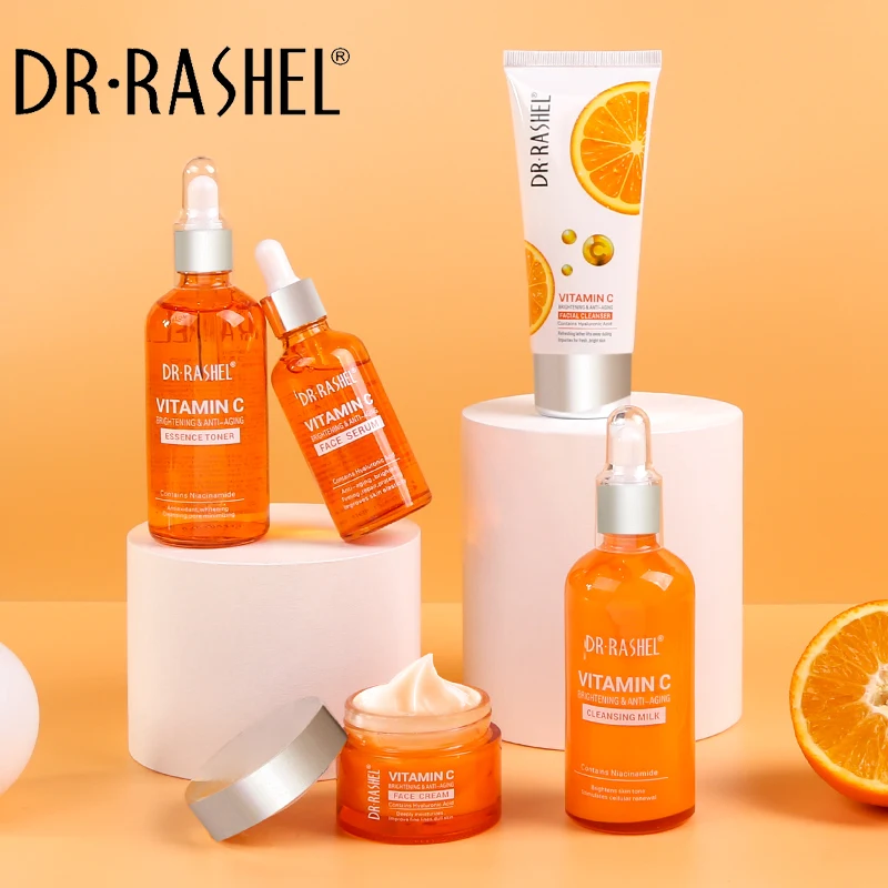 DR RASHEL Vitamin C brightens dark circles whitening brightening anti-aging skin care set 1557