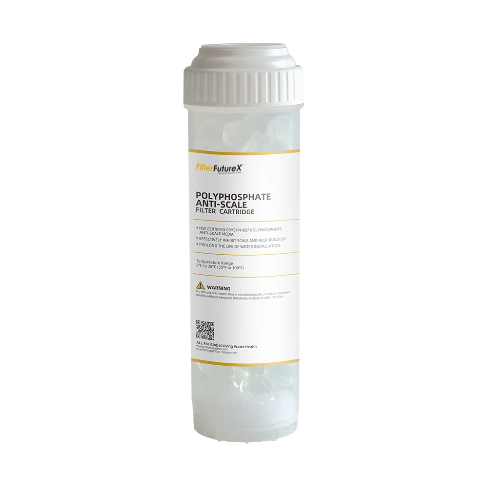 Water Filter Home Polyphosphate Crystals Siliphos Balls 20X4.5 Inch Anti Scale Water Filter