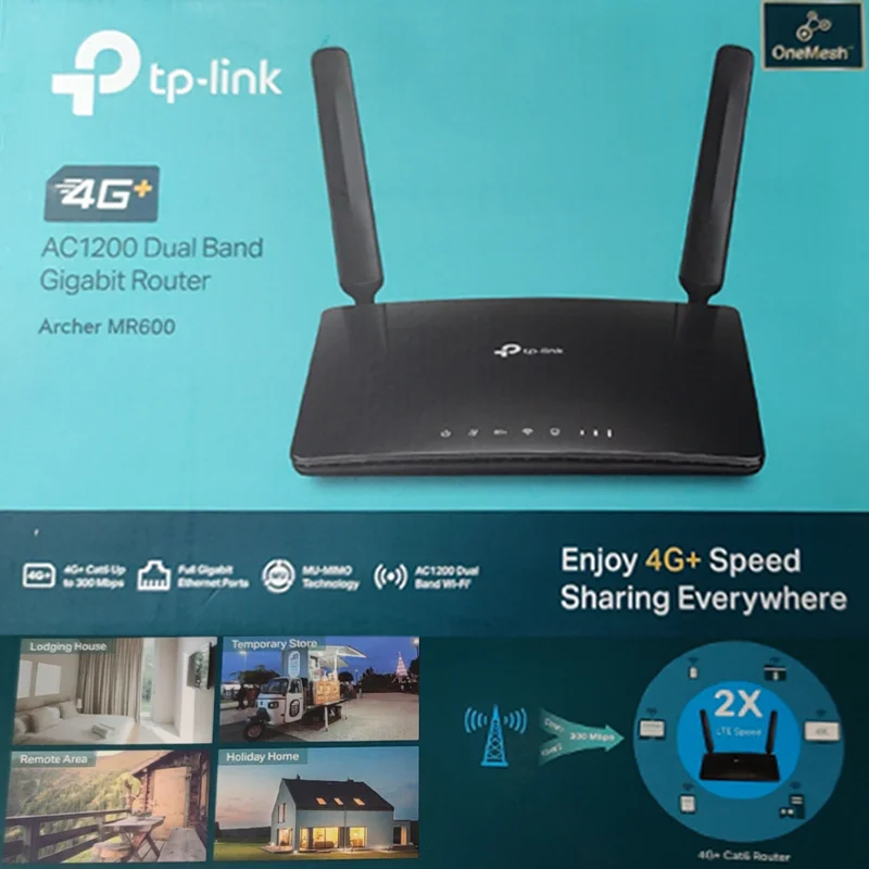 New TP-LINK Archer C1200 Router Gigabit Dual Band Wireless Router 2.4G&5.0Ghz with 3 High Gain Antennas