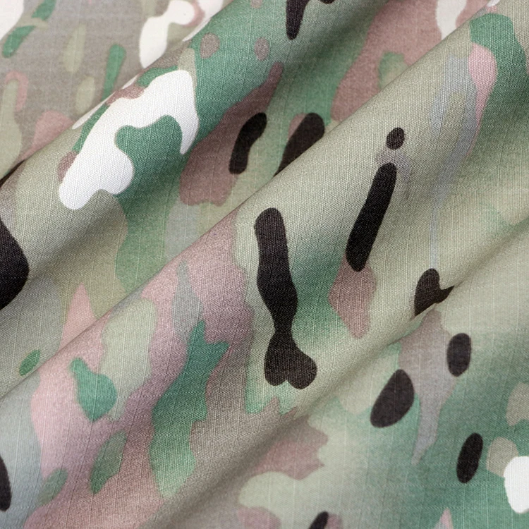 Ripstop multicam combat uniform camouflage fabric