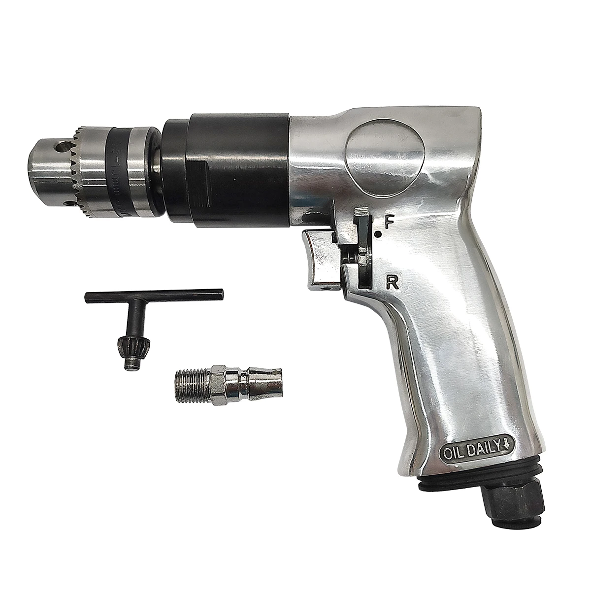 High-Power 3/8 Pneumatic Drill Forward & Reverse Rotation Strong Impact Woodworking Hand Drill OEM Supported
