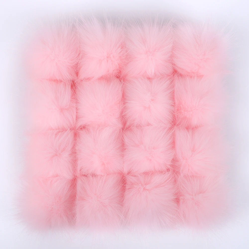 Большие Помпоны из искусственного лисьего меха настоятельно рекомендуются для сапог, шляп, обуви, брелоков