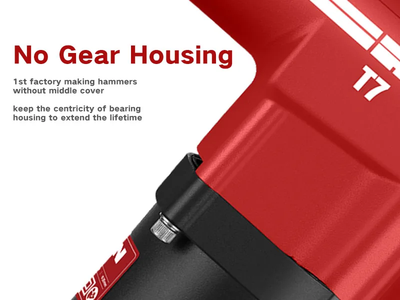 
Electric Demolition Jackhammer with Point, Flat 