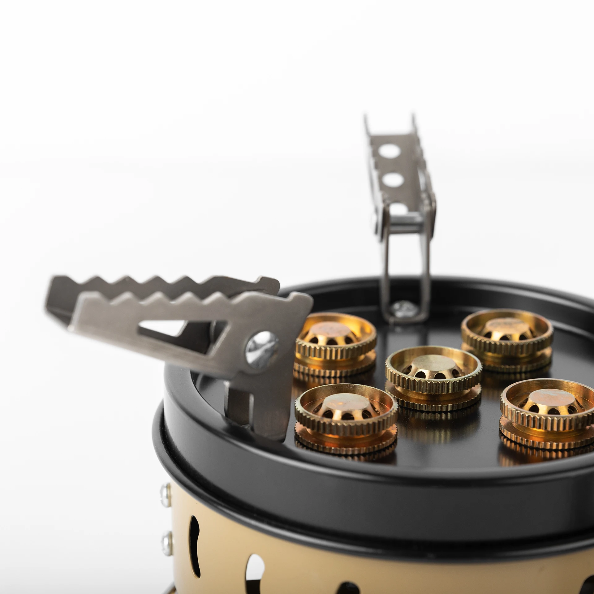 CE High Quality Stainless Steel 5 Burner Outdoor Stoves Portable Five-head Gas Stove for camping and outing