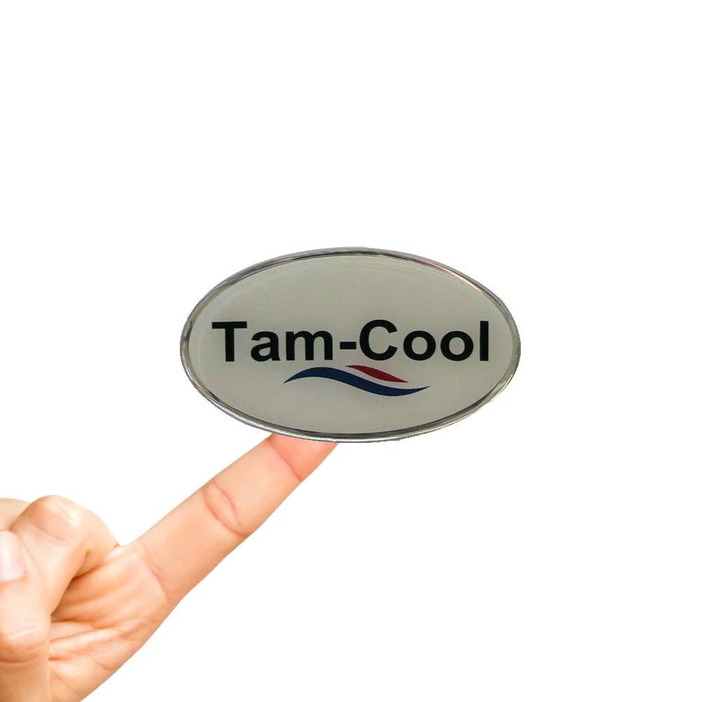 Soft PVC logo printing transparent epoxy resin domed sticker Nail Clipper Dome Sticker Corkscrew dome sticker