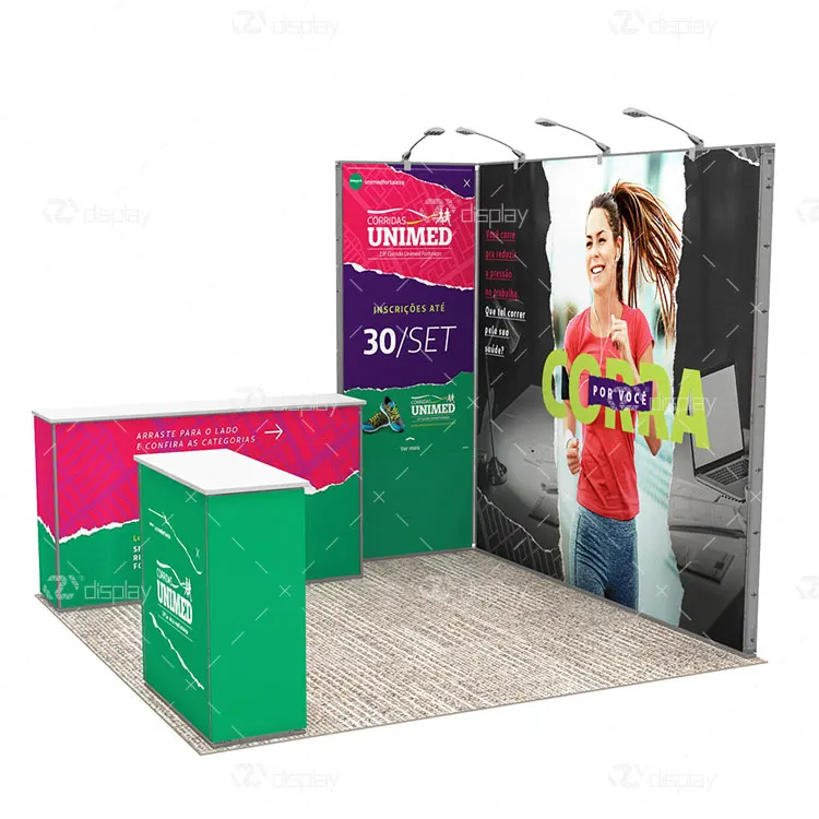 10x10ft America Standard Shell Scheme Exhibition Booth