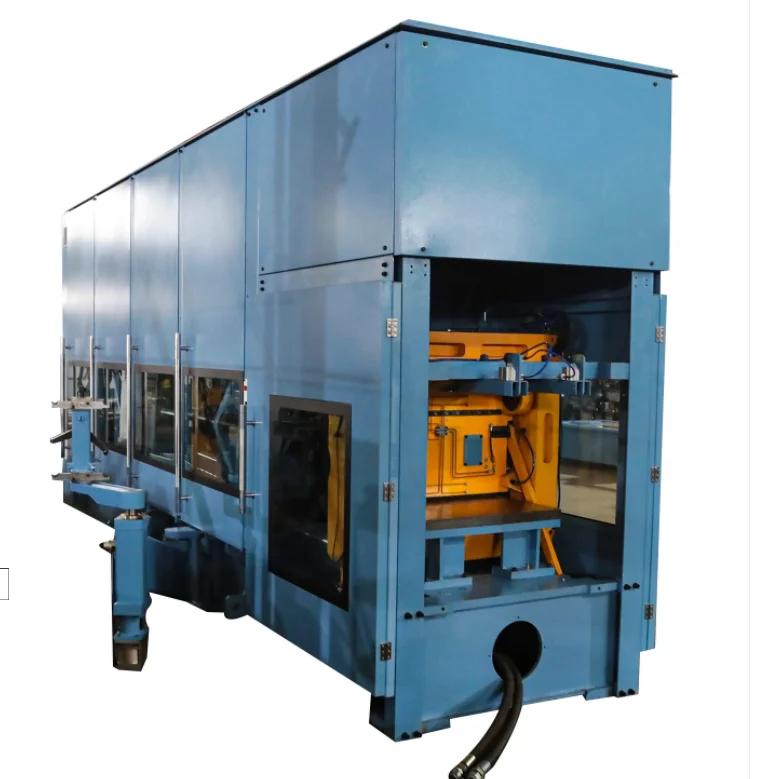 Flaskless Molding Line / Cast Iron Sand Casting Machine Green Sand Foundry Equipment