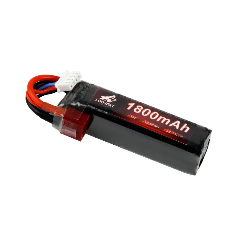 Аккумулятор LOOYBAT airsoft BB Gun 1800 мАч 2S 7 4 V 30C Lipo Battery 3S 11 1 1800mAh перезаряжаемый литиевый аккумулятор