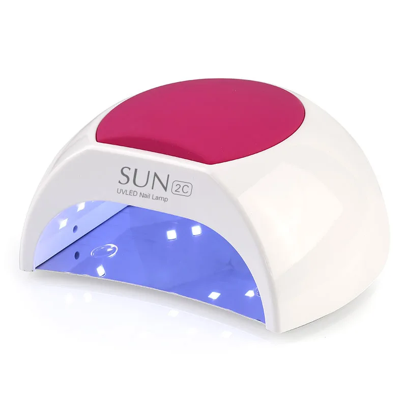 HOT SUN 2C LED Nail Lamp for Manicure 48W Nail Dryer Machine UV Lamp For All UV Gel Nail Polish With Motion Sensing LCD Display