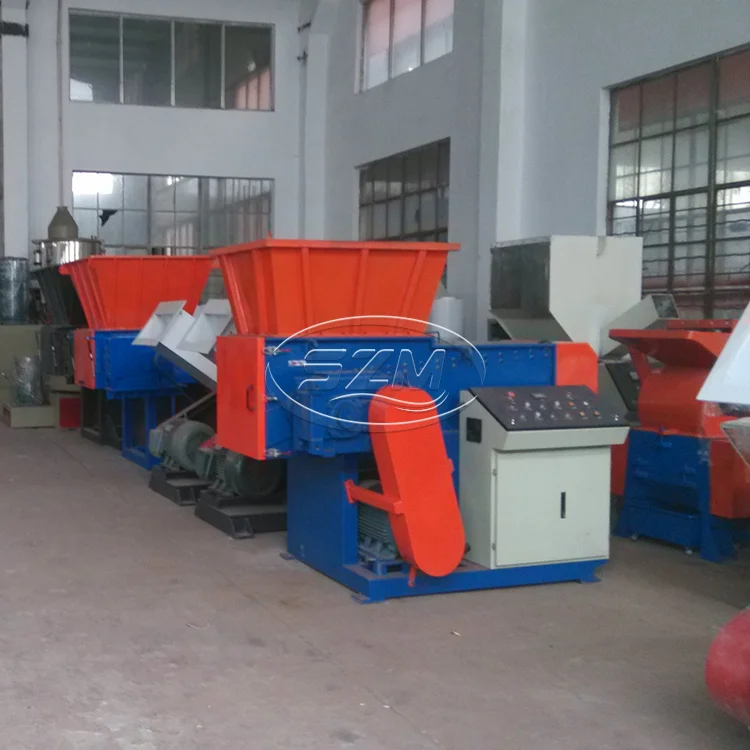 Plastic Pipe Domestic Waste Wood Pig Bone Single Shaft Shredder One Time Forming Shredder