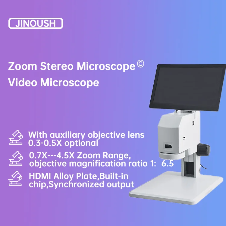 
Jinuosh HD Video Microscope Stereo Microscope With Digital Camera 