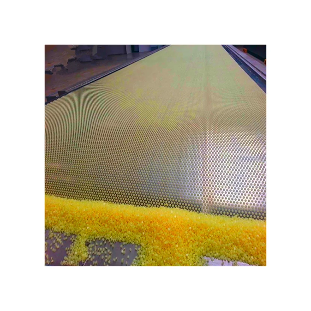 stainless steel belt for sulphur pelletizer Machine steel Conveyor