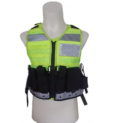 High Visibility Reflective Custom Color Traffic Police Reflective Safety Vest