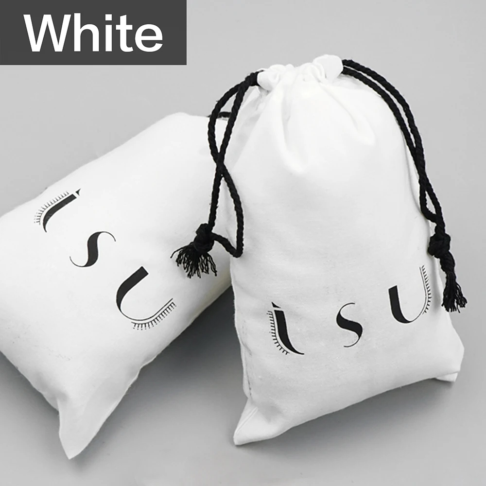 Воздухопроницаемый многоразовый Хлопковый мешок на шнурке с принтом 8*12/20 5*30 5 см