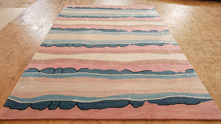 Colorful ins personalized handmade customizable home carpet