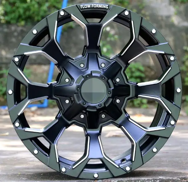 Full Size Wholesale 4X4 SUV Car Aluminum Alloy Wheel Rims 16-22 Inch Cross Pro Anti Detaching Ring Off Road High Load